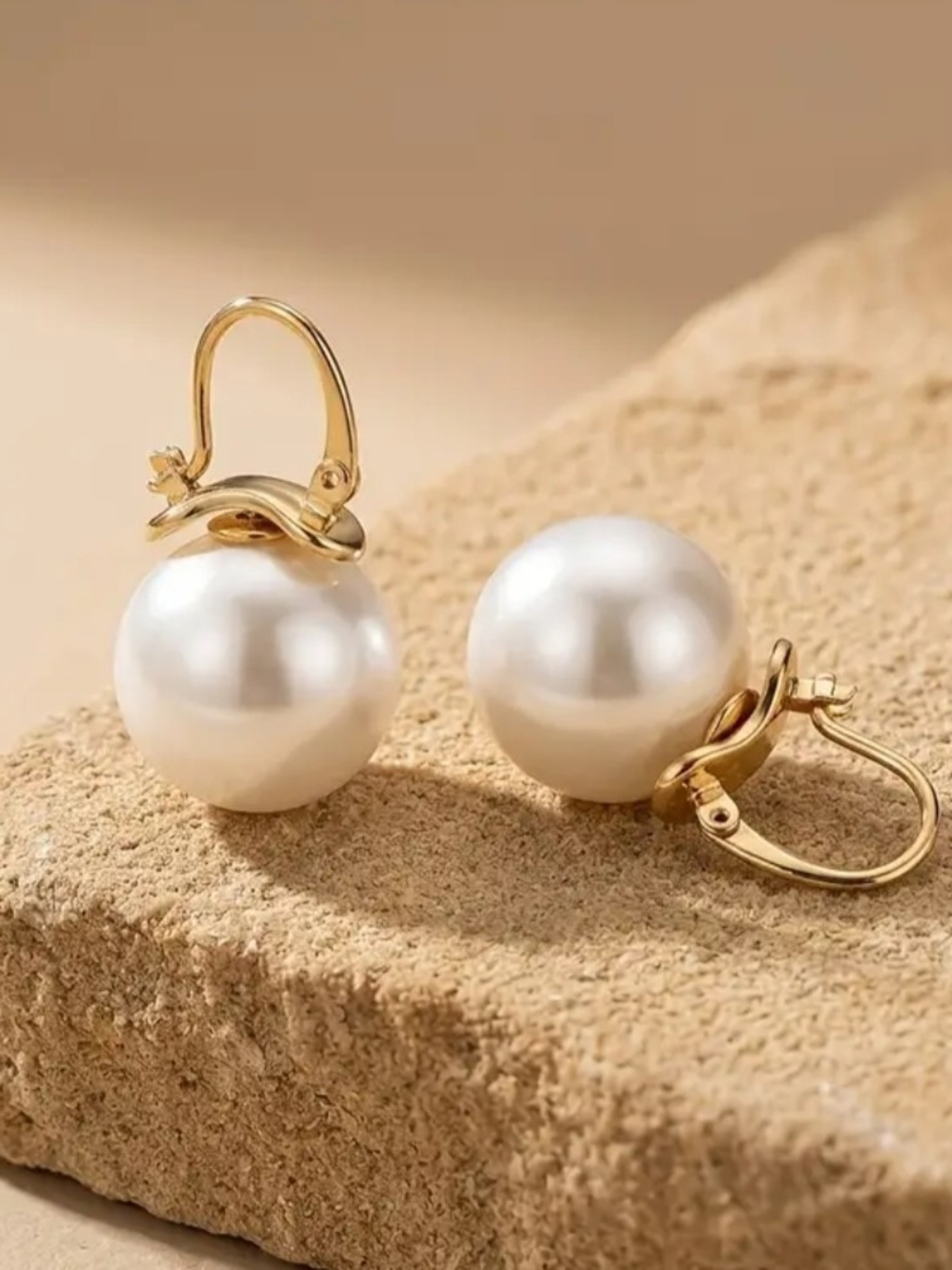 Gold Filled Pearl Drop Earrings